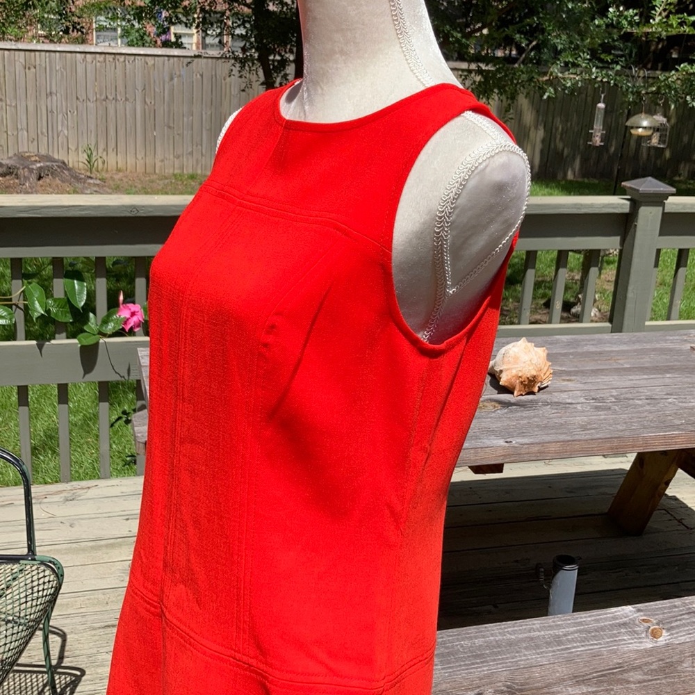“Loft” Red Dress - Picture 10 of 13